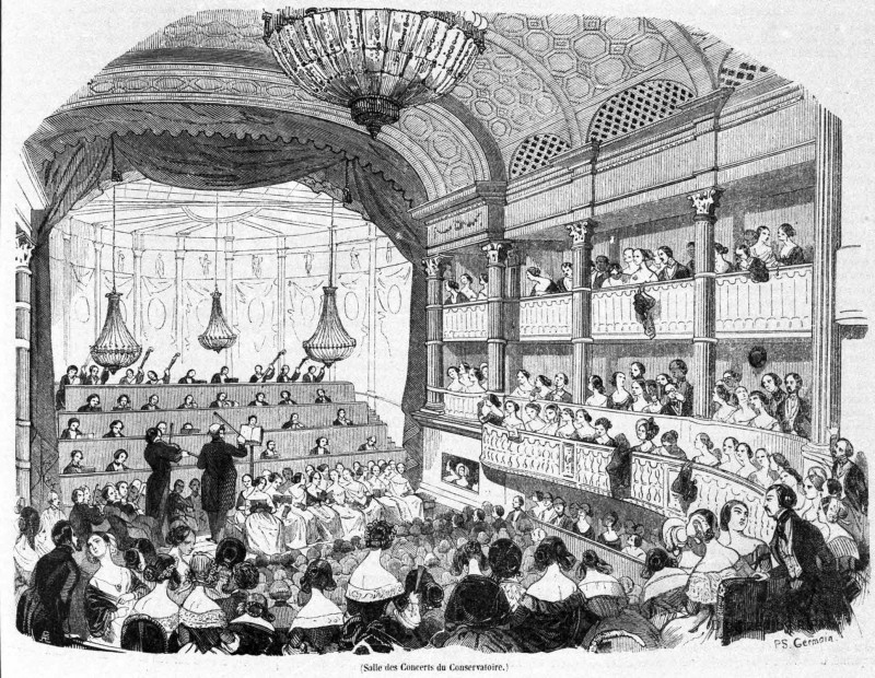 Salle des Concerts du Conservatoire.