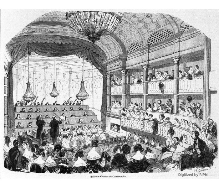 Salle des Concerts du Conservatoire.