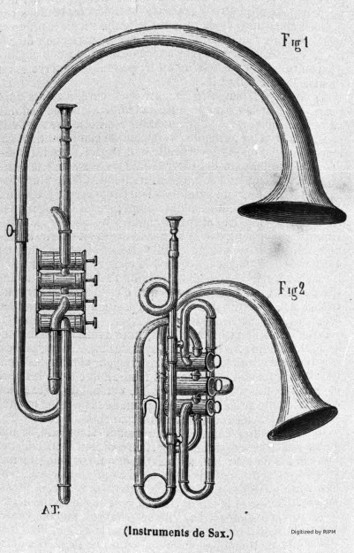 Instruments de Sax.