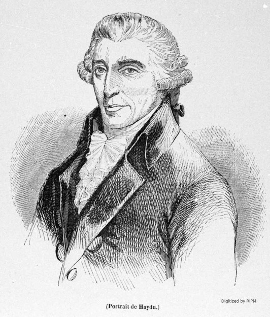 Portrait de Haydn.