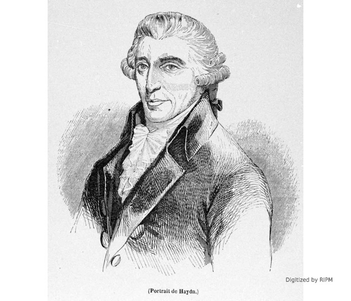 Portrait de Haydn.
