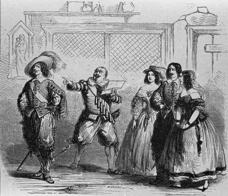 Théâtre de l'Opéra-Comique. — <em>Le Trompette de M. le Prince</em>. — De Brassac, M. Émon ;  Goulard, M. Henri ;  Fabien, M. Sainte-Foix ;  Fanchette, madame Révilly ;  la Présidente, madame Félix.