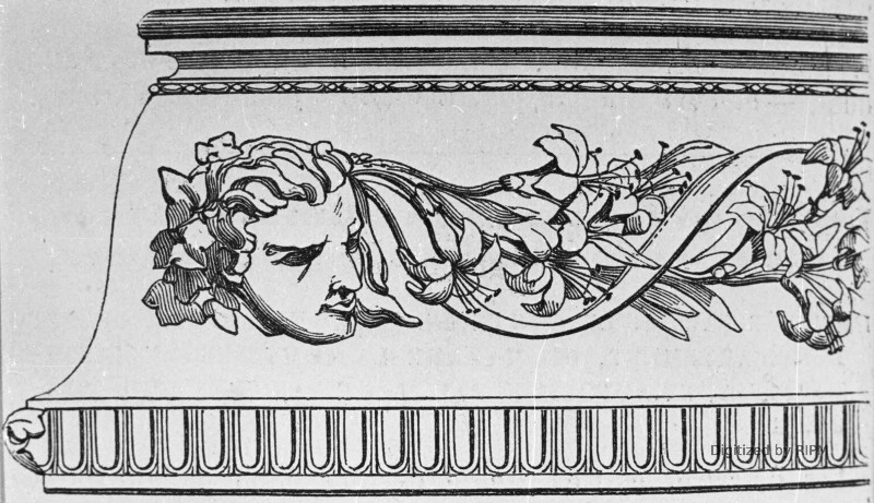 Théâtre-Historique. — Fragment de la décoration des troisièmes loges.