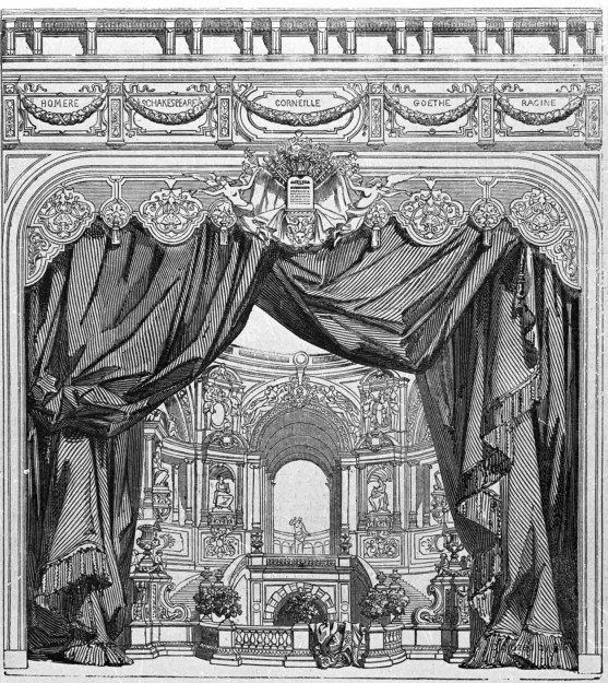 Théâtre-Historique. — Le rideau.