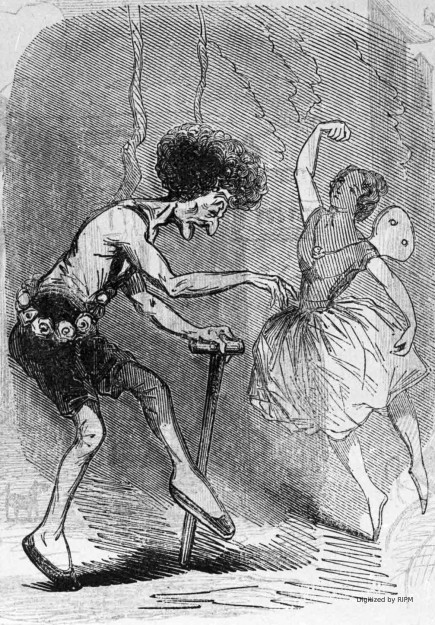 Réapparition du célèbre danseur Perrot dans le ballet de <em>Giselle</em>.