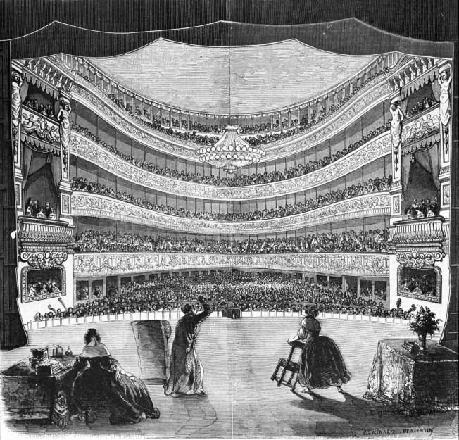 Théâtre de la République. — Représentation nationale du 6 avril 1848.