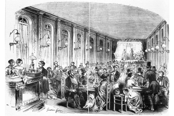 Estaminet lyrique du Passage Jouffroy.