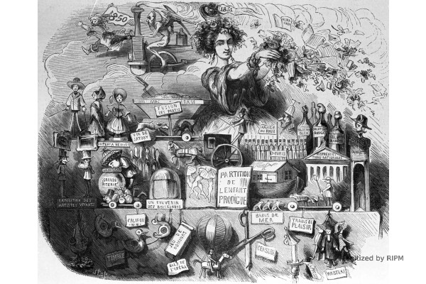 À la mémoire de l’année 1850. — Priez pour elle.