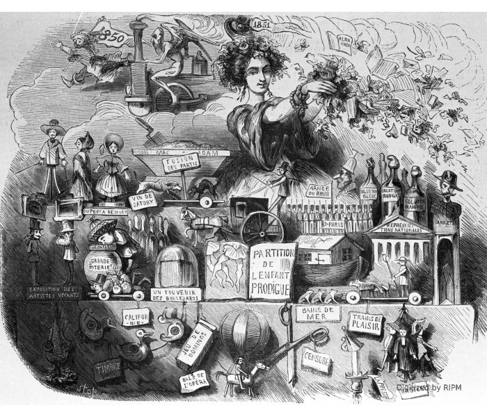 À la mémoire de l’année 1850. — Priez pour elle.