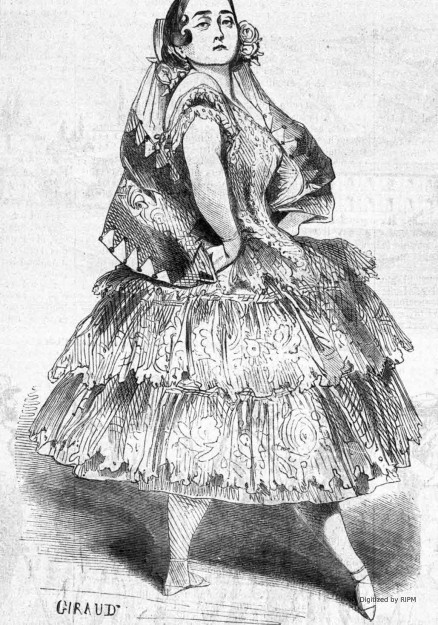 Théâtre du Palais-Royal. — La Pepa Vargas, danseuse espagnole.