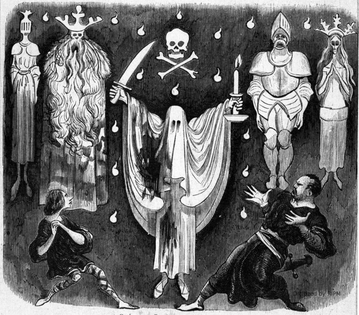 Opéra. — <em>La Nonne sanglante</em>. Séance de fantasmagorie, par M. Comte et M. Scribe.