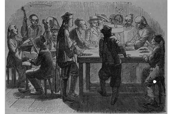 Une maison de jeu chinoise en Californie.