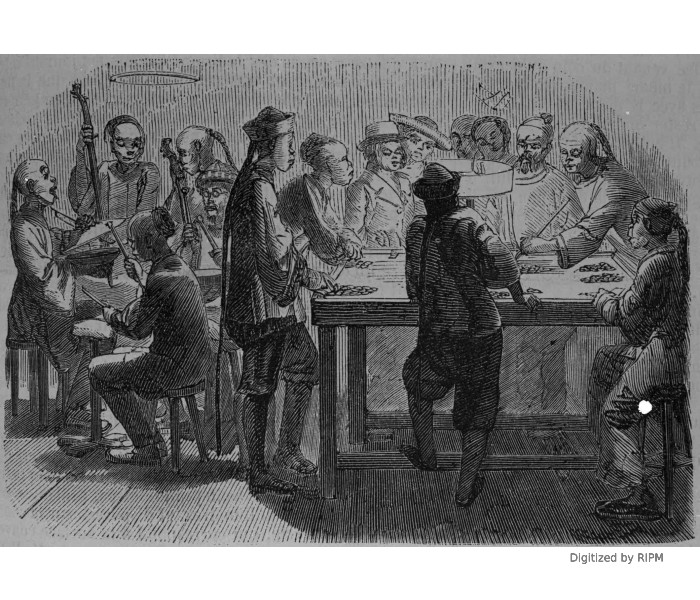 Une maison de jeu chinoise en Californie.