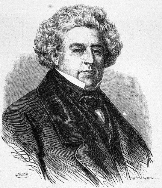 Lablache, mort à Naples le 23 janvier 1858.