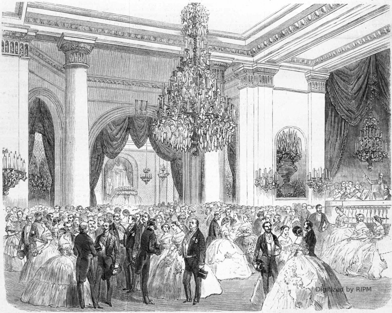 Bal donné au palais du Sénat, par M. le grand référendaire, le 13 février 1858.