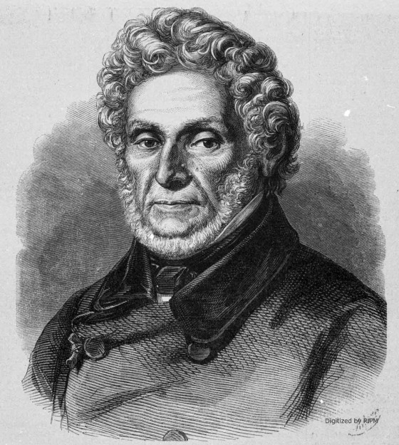 Massimino, décédé à Paris, le 15 mai 1858. — D’après une photographie de MM. Bertsch et Arnaud.