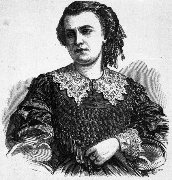 Mme Gueymard-Lauters, de l’Académie impériale de musique.