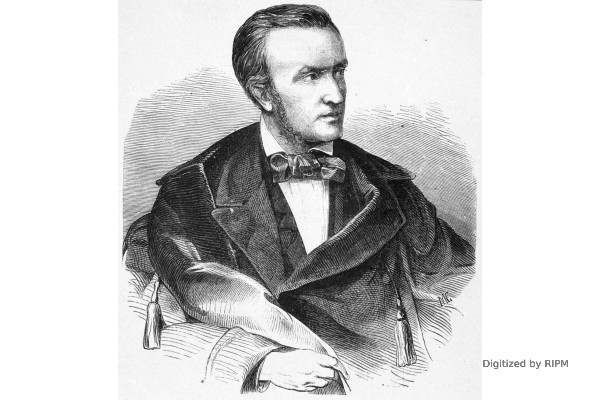 M. Richard Wagner. — D’après une photographie de MM. Pierre Petit et Trinquart.