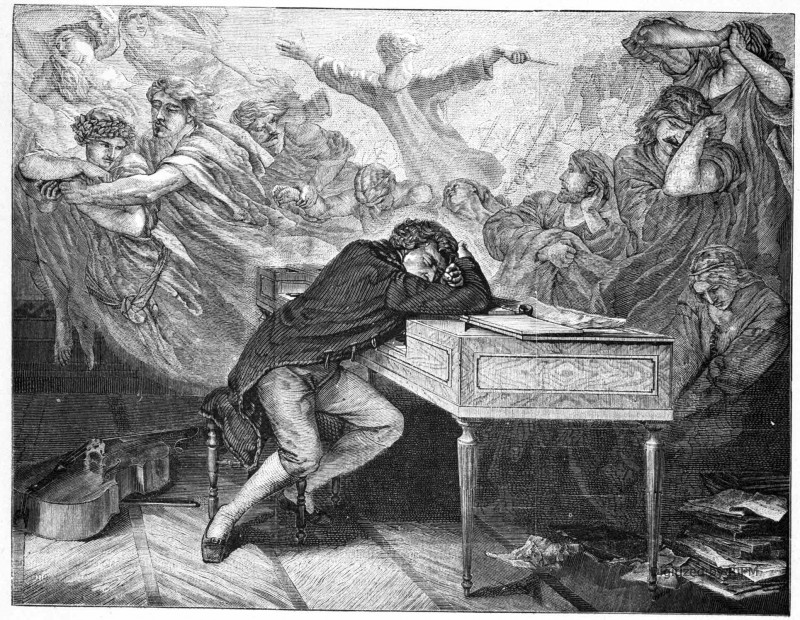 Beethoven. — Gravure de M. de Lemud.