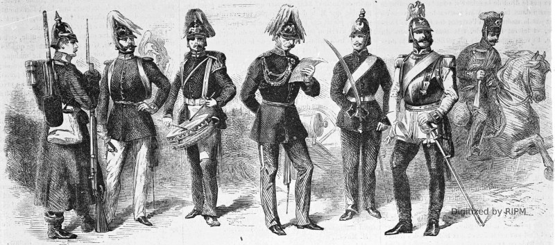 [Armée prussienne.] Tambour du rég. de la Garde (Empereur François).