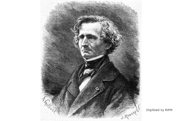 Berlioz. — D’après la photographie de Nadar.