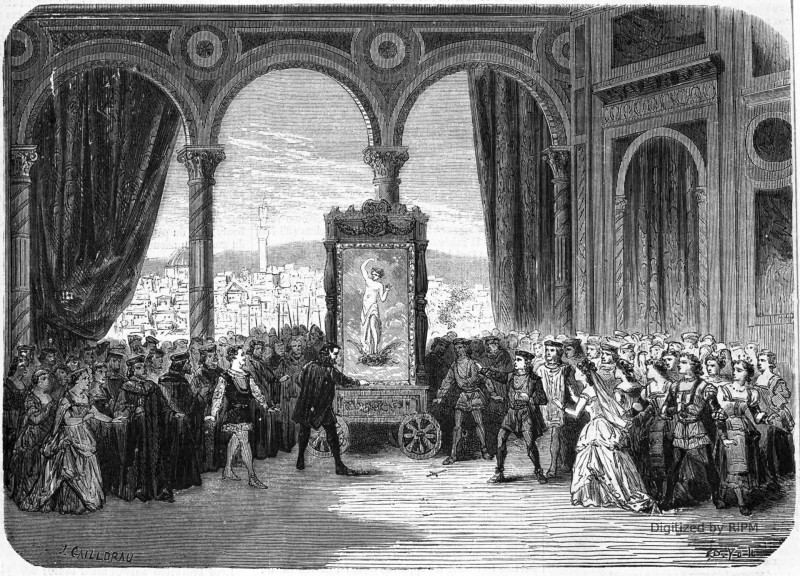 Théâtre de l’Opéra-Comique. — <em>Le Florentin</em>, opéra comique en trois actes ;  livret de M. de Saint-Georges ;  musique de M. Lenepveu.