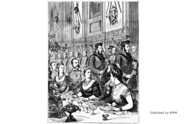 Le voyage du czar. — Grand dîner donné au palais de Windsor ;  — La musique écossaise.