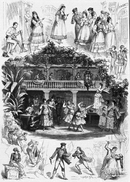 Théâtre de l’Opéra-Comique. — <em>Carmen</em>, opéra-comique en quatre actes, par MM. Meilhac et Halévy ;  musique de M. Bizet.