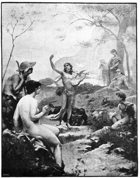 Orphée. Tableau de M. Rosset-Granger. Salon de 1884.