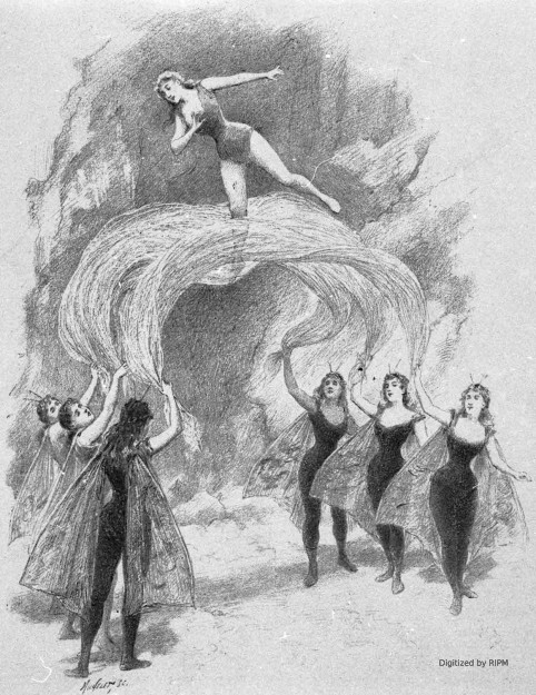 Nouveau-Théâtre. — <em>Miss Dollar</em>, opérette en 3 actes et 5 tableaux, de MM. Clairville et Vallin, musique de M. André Messager. — Le ballet.