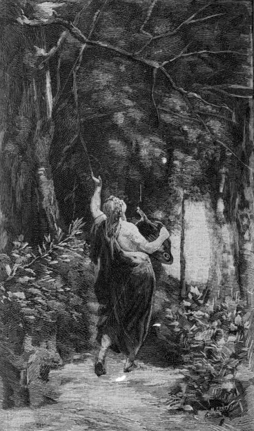 E. Thirion. —Orphée pleurant Eurydice.