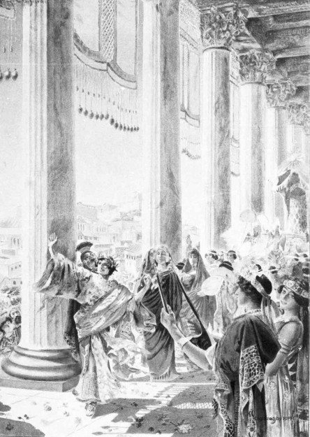 La danse antique. — Héliogabale au temple du Soleil.