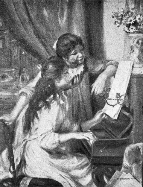 Jeunes Filles au piano, par M. Renoir.