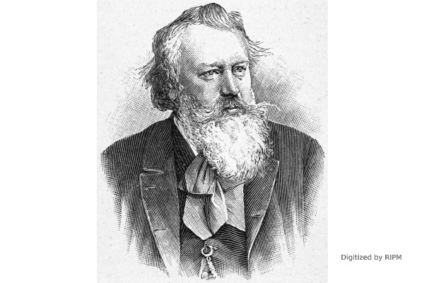 Johannes Brahms. — Phot. C. Brasch.