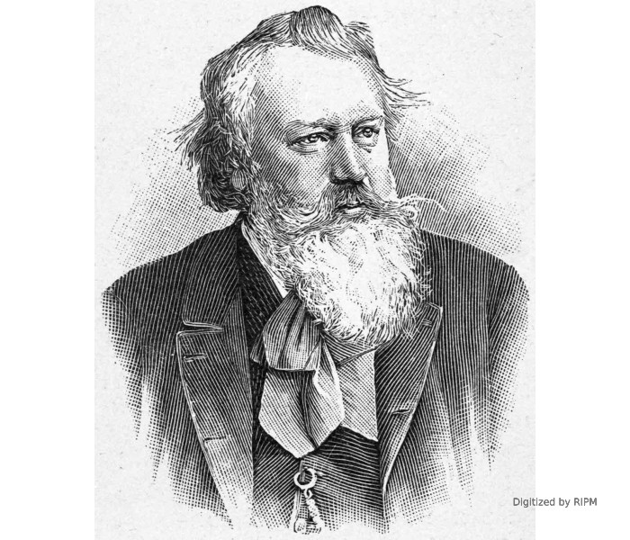 Johannes Brahms. — Phot. C. Brasch.