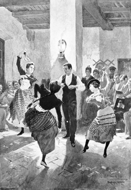 Une école de danse à Séville.